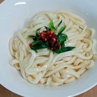 超簡単、さっぱり汁なしうどん